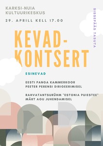 Eesti Panga Kultuuriklubi kevadkontsert